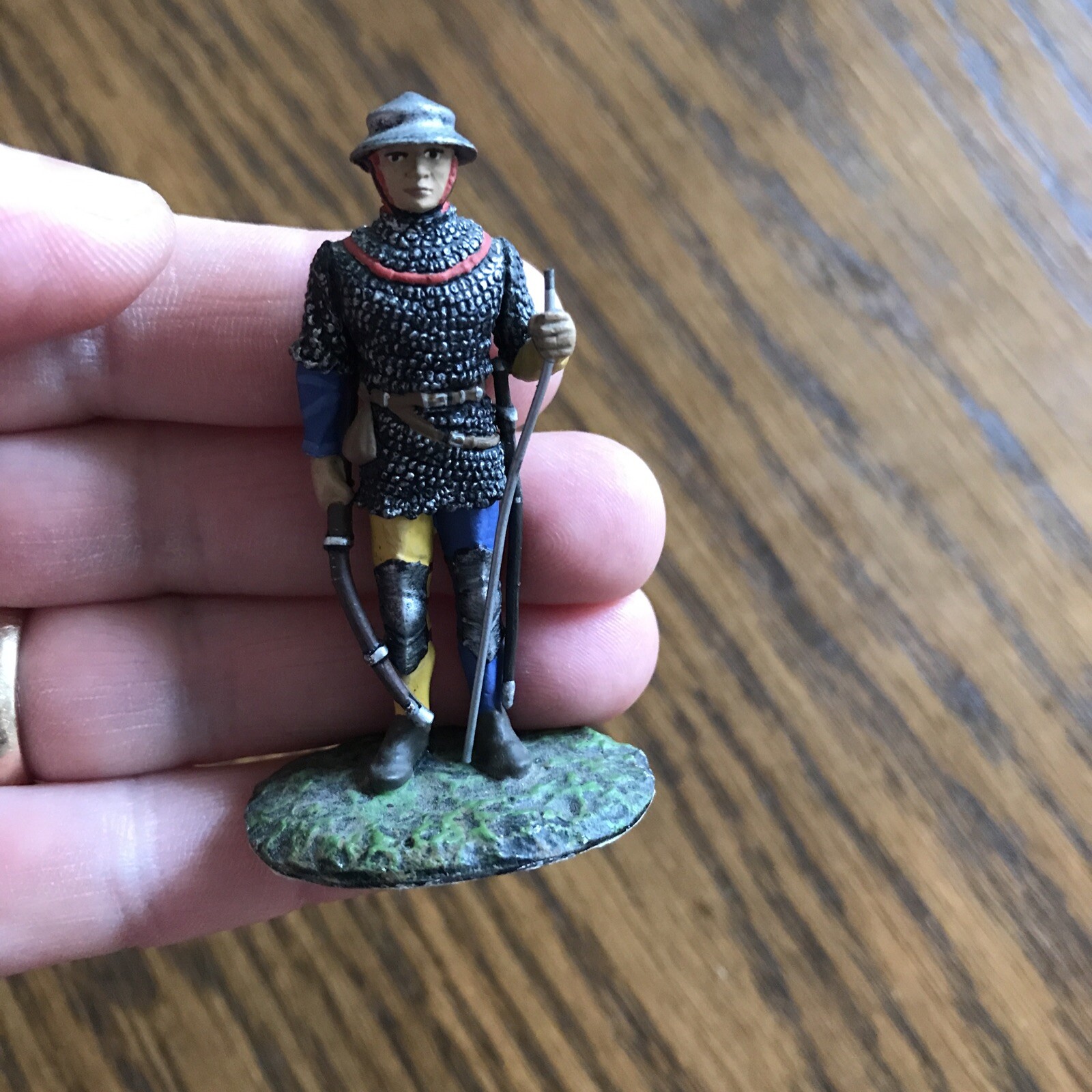 Vintage ALTAYA Medieval Soldiers 15th Century Arquebusier Collectible