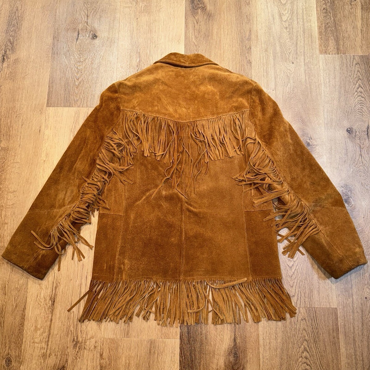 Vtg 60s 70s Pioneer Wear Jacket Mens 42 Fringe Suede Leather Vtg 60s 70s Pioneer Wear Jacket Mens 42 Fringe Suede Leather