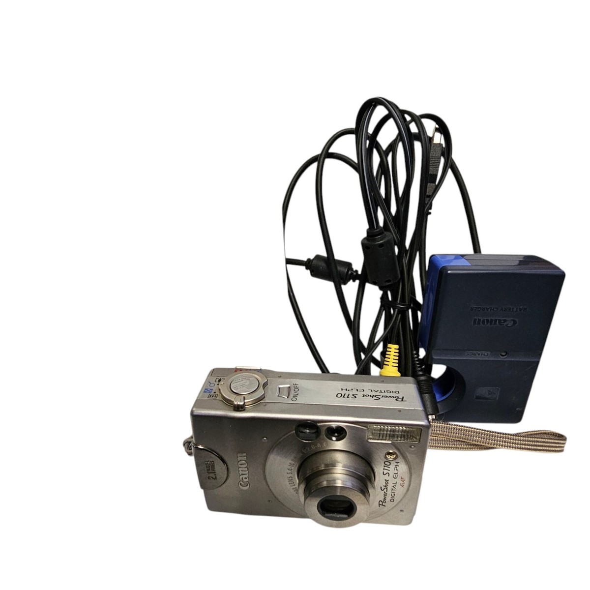 Canon PowerShot Digital ELPH S110 Digital Camera Silver Charger