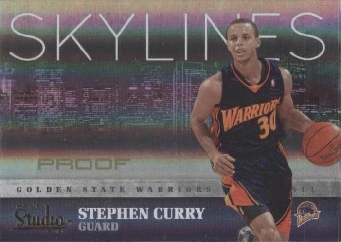 2009-10 Panini Studio - Skylines Stephen Curry #9 Proofs /199 (RC 