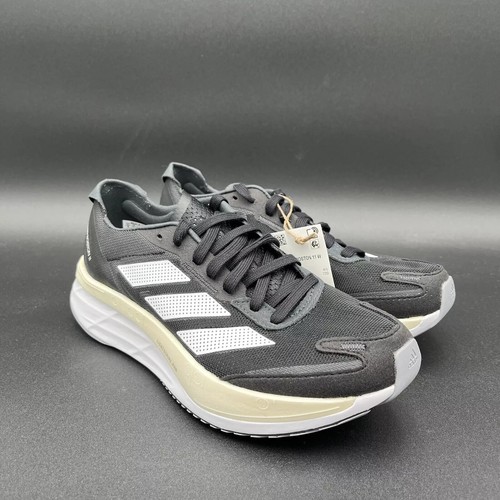 Adidas Adizero Boston 11 Black White Running Shoes Sneakers GX6657 Womens Size - Picture 9 of 12