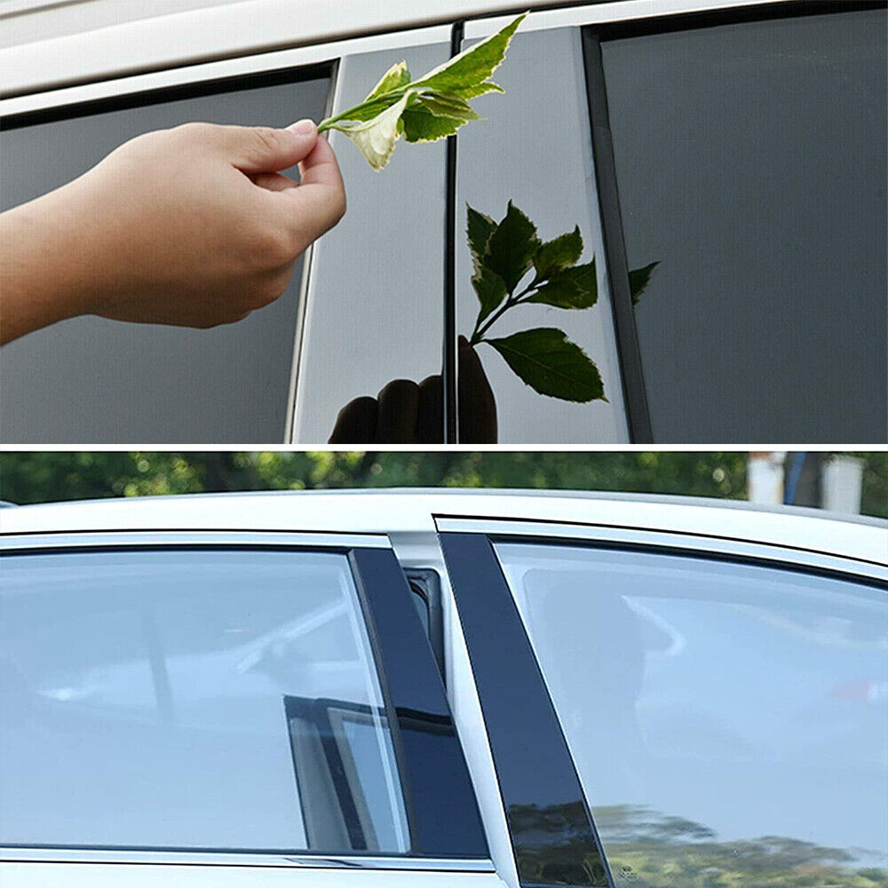 8X Car Pillar Posts Trim Decorative Cover For 2018-2021 Toyota Camry Accessories