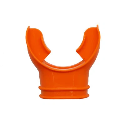 Scuba Choice Orange Silicone Regulator / Octopus Mouthpiece