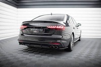 Heckansatz Flaps Diffusor FüR Audi S4 B9 Facelift Schwarz HeckschüRze