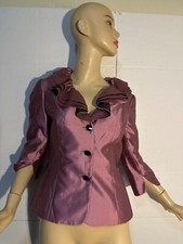 Adriana Papell Evening Essentials blazer size 4 preowned