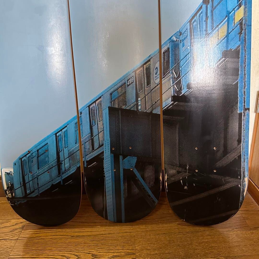 SUBWARE スケートデッキ 3枚セットSTASH FUTURA