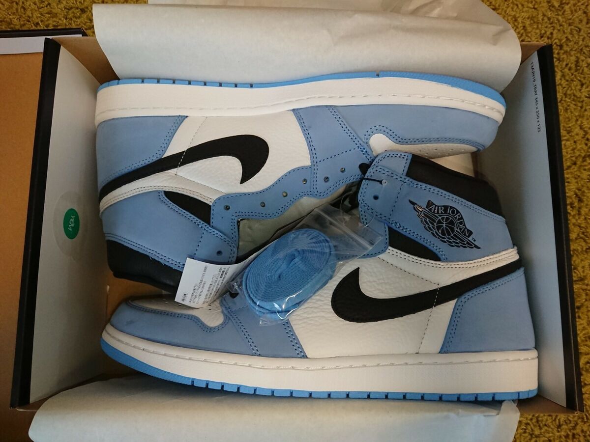Nike Air Jordan 1 High OG University Blue 555088-134 Men US Nike Air Jordan 1 High OG University Blue 555088-134 Men US