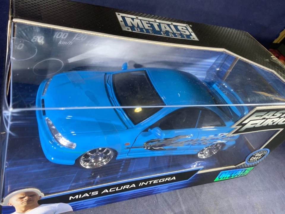 E7-78 FAST & FURIOUS - MIA’S ACURA INTEGRA - NIB - DIE CAST METAL - Image 2 of 4