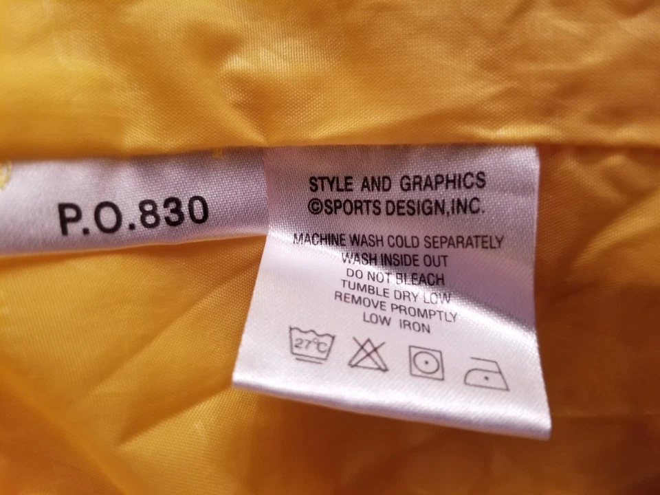 Abrigo Chaqueta Chase Auténtico Para Hombre Mujer Talla 3XL XXXL 3X Grande Kenny Wallace Foto 3 de 4