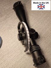 3D Parallax Wheel with Dymo Step – Precision Parallax Adjuster for Rifle Scopes