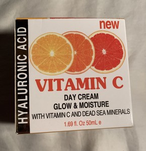 spa cosmetics vitamin c day cream