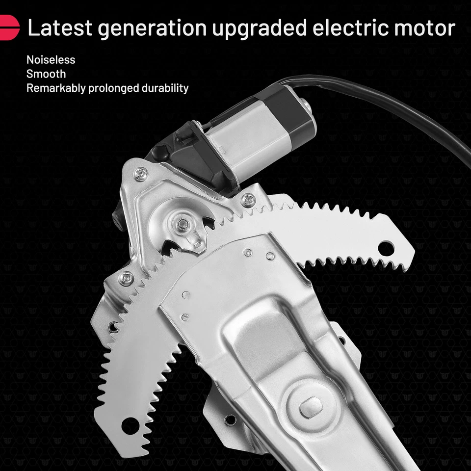 Regulador de ventana eléctrica con motor lado conductor delantero para Honda CR-V 1997-2001 Foto 3 de 4