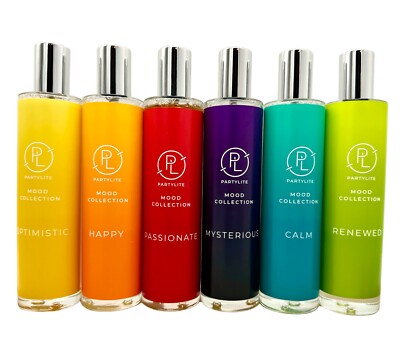 PARTYLITE MOOD RAUMSPRAY Duftspray Stimmung ACTIMOOD  FARBIG diverse Düfte