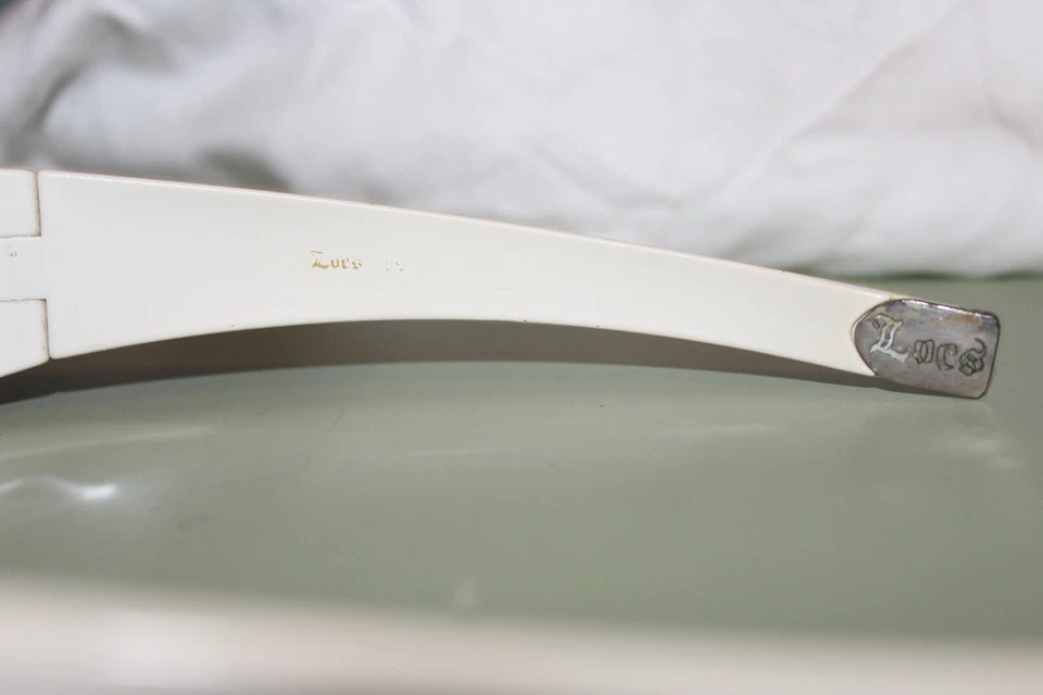 LOCS Sunglasses White Frame Eyewear - Image 2 of 4