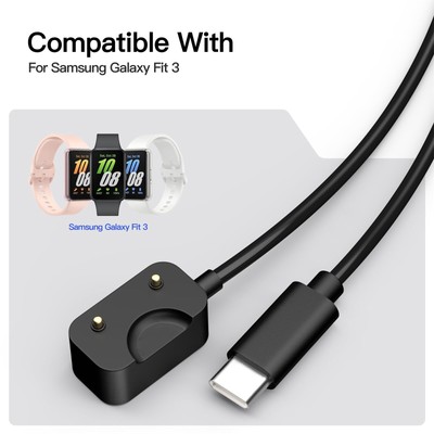 Charging Cord Compatible With Galaxy Fit 3. 100 Cm USB Attractive Charging Cord