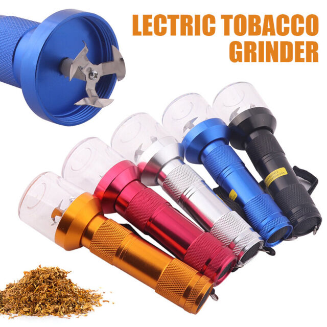 Electric Grinder Herb Tobacco Spice Crusher Muller Cracker Aluminum Metal 5color Electric Grinder Herb Tobacco Spice Crusher Muller Cracker Aluminum Metal 5color