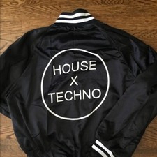 Mens house x techno Bomber jacket