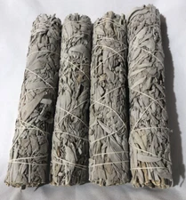 California White Sage Smudge Sticks 9” Long 4 pack Free Shipping 
