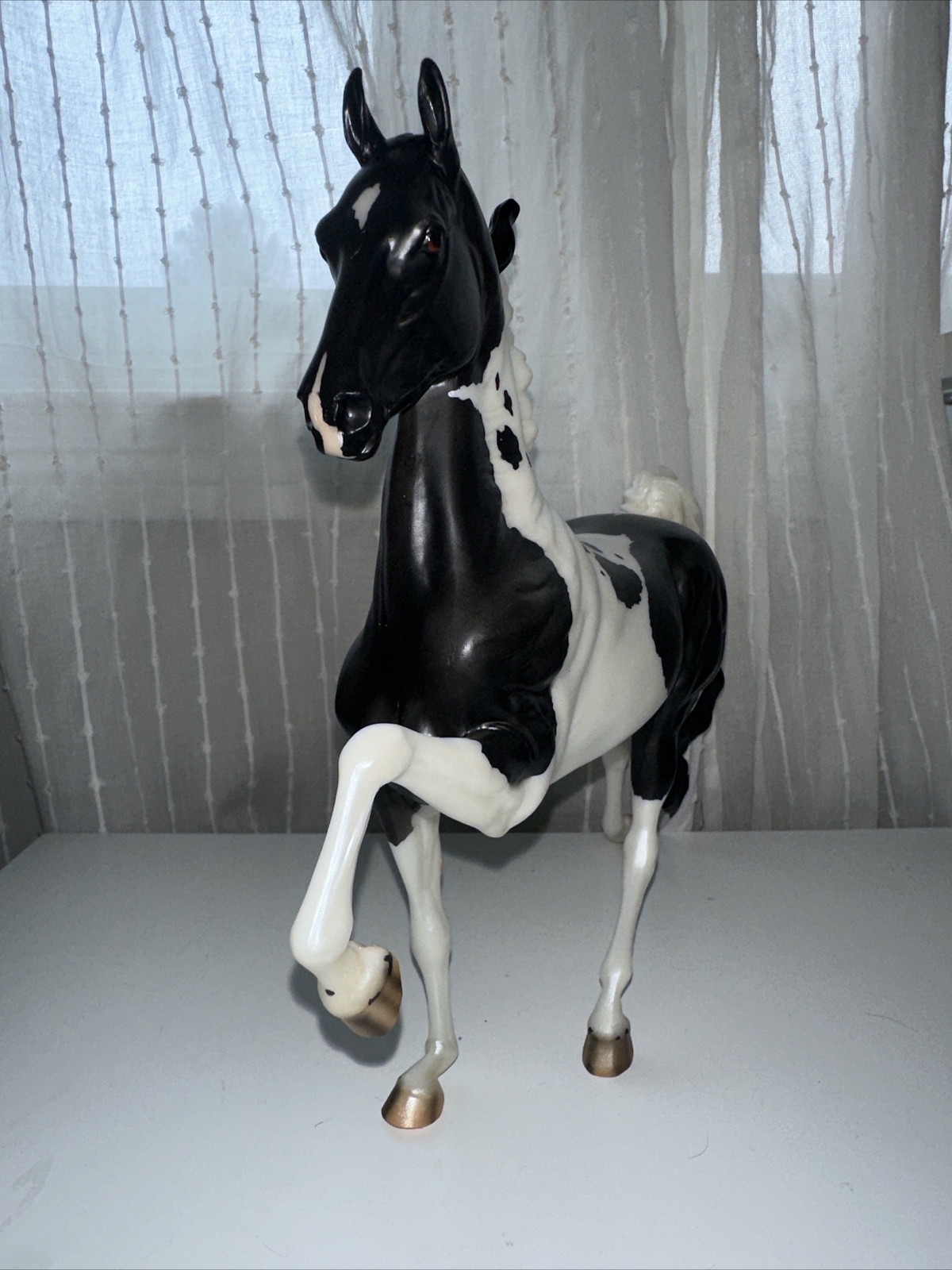 Breyer BreyerFest Horse 711615 Stagecoach Surprise Black Pinto