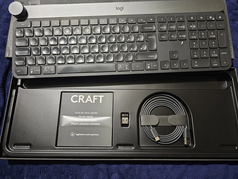 Logitech Craft Advanced with Creative Input Dial. SPANISH KEYBOARD. - Image 3 of 4