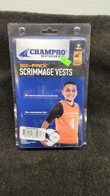 Champro Six-Pack (6) Youth Scrimmage Vest Basketball XL