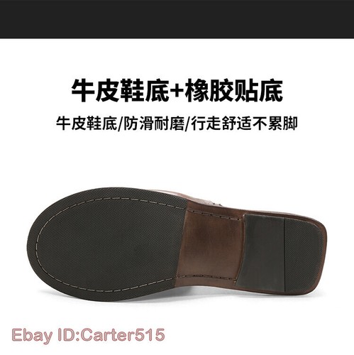 Mocasines sin cordones estilo japonés hechos a mano para hombre de cuero real zapatos planos informales talla - Imagen 8 de 27