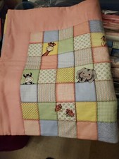 Animal Square Hand Made Baby Quilt