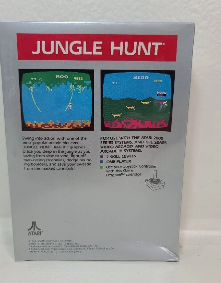 Jungle Hunt (Atari 2600, 1983) - Image 2 of 2