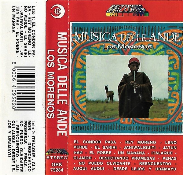 LOS MORENOS - Musica delle Ande MC new and sealed