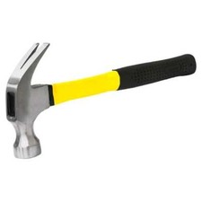 Image of Rolson 16oz Claw Hammer Fibreglass Shaft 10372
