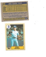 1987 Topps Baseball Cards Singles You Choose #501 -749