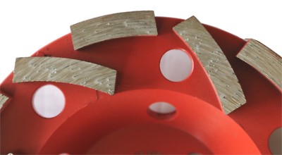 Diamant Schleifteller Beton Ø 125 mm Turbo Schleiftopf Diascheibe Storm BÜWA