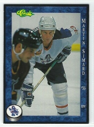 1994-95 Milwaukee Admirals (IHL) Martin Simard