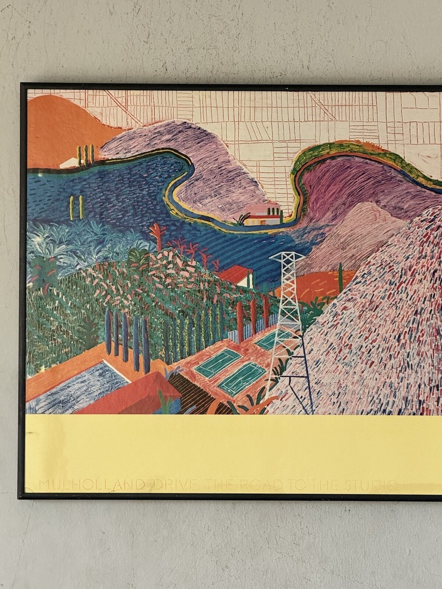 1980 David Hockney Celia,Paris ビンテージポスター 1980 David Hockney Celia,Paris ビンテージポスター 1980 David