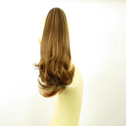 Hairpiece ponytail 15.75 golden brown wick 8/6bt27b peruk - Imagen 3 de 7