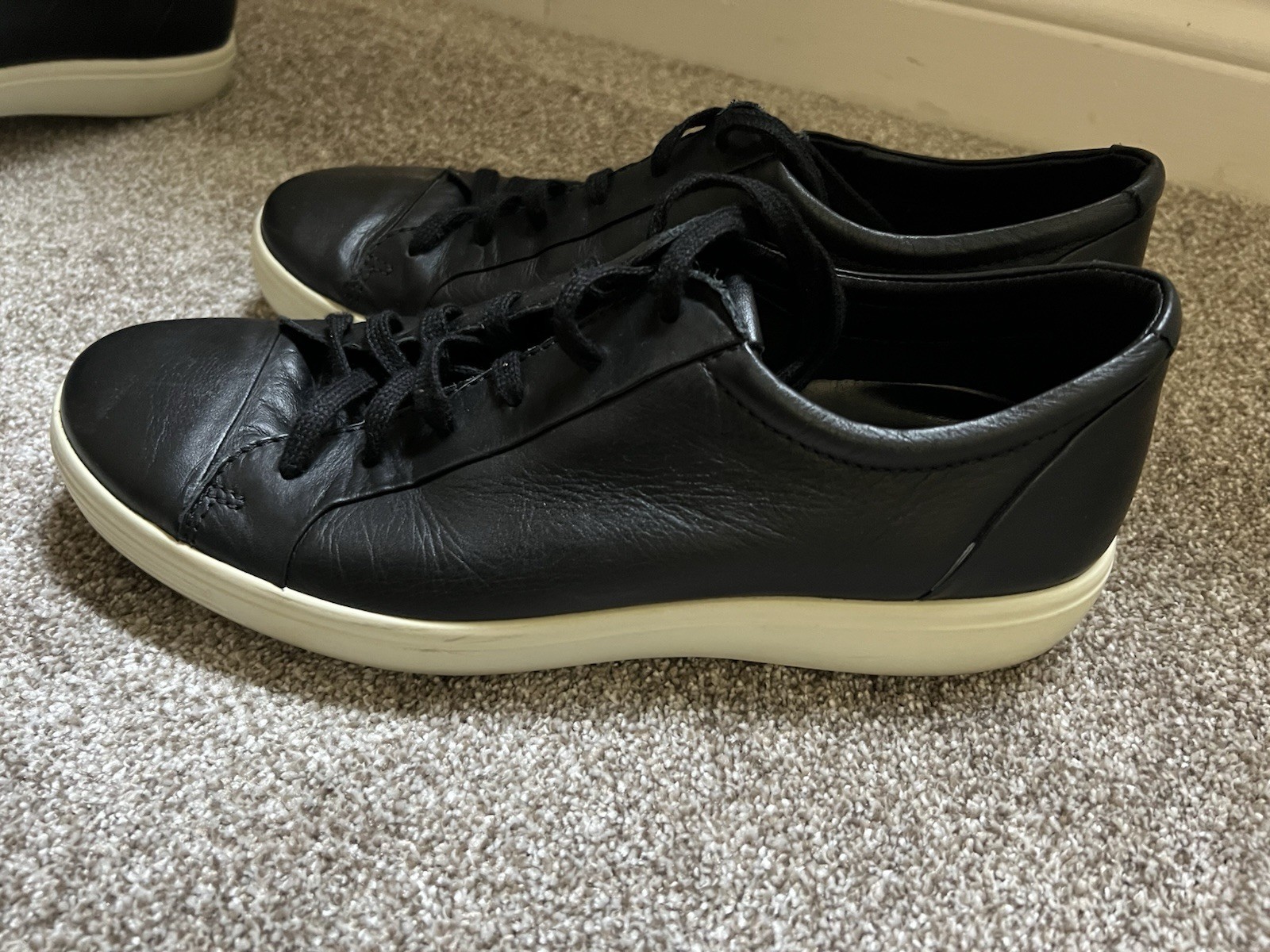 Lotto 4 paia sneakers uomo Ecco soft city EU 44 US 10 pelle marrone nero