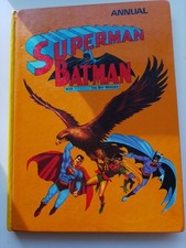 DC Comics Superman & Batman (With Robin) 1973 Annual Brown Watson Unclipped