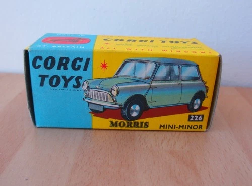 Vintage Corgi Toys 226 Morris Mini-Minor in Original Box