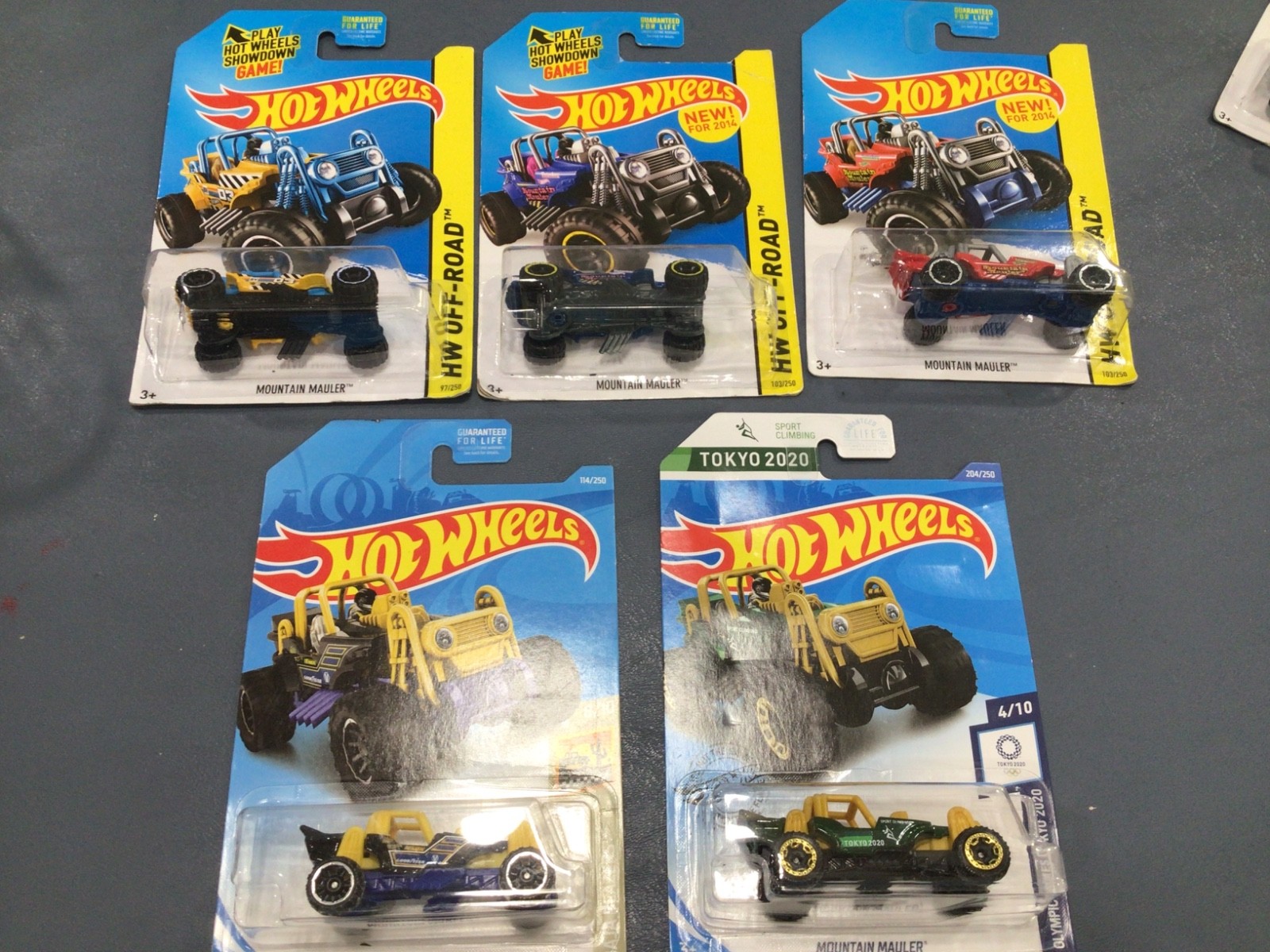 HOT WHEELS MOUNTAIN MAULER COLLECTION YOU PICK