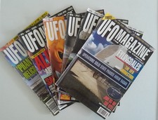 UFO MAGAZINE Vintage 2003 UK Quest Publication Back Issues (BUNDLE OF 6)