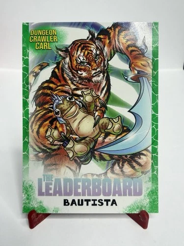 Borant Dungeon Crawler Carl Bautista #50 Leaderboard Emerald Green Variant Card video thumbnail