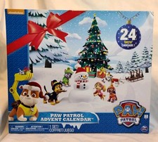 Paw Patrol Advent Calendar 2017 Christmas 24 Paw Patrol Figures New Spin Master
