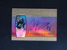 2000 Topps Gold Label Plaxico Burress AUTO Autograph MINT
