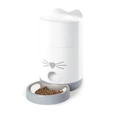 Catit Pixi Smart Feeder Wifi Enabled Programmable Pet Feeder For Cats White