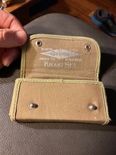 Gillette # H84180 US Army WWI Military Soft Khaki Safety Razor Set