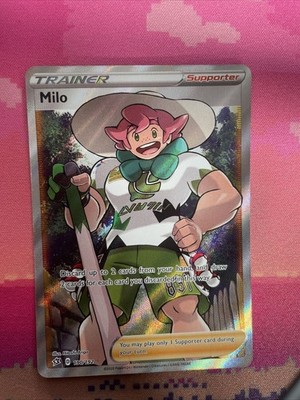 Pokemon Karte Milo 190/192 Ultra Rare Rebel Clash Near Mint