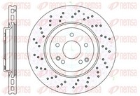 2X Remsa Bremsscheibe 61138.10 330Mm FüR Mercedes Klasse W203 Model S203 CLK SLK
