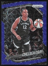 2025 Panini Prizm WNBA #111 Chelsea Gray Blue Velocity Prizms