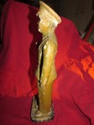 Antique CHALKWARE WW II Army Soldier, 1941,Carnival Prize Soldier Statue, 14.5" — photo 4