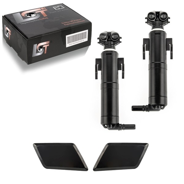 2X Scheinwerfer TeleskopdüSe Blende Set Links Rechts FüR Bmw X1 E84 2012-2015-image